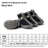Breathable mesh puppy shoes with TPR soles in Black Breathable, top view