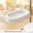 Window Mounted Cat Bed with Suction Cups, Warm Plush Perch