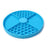 Round Silicone Pet Lick Pad with Suction Cup Base and Optional Scraper for Slow Feeding