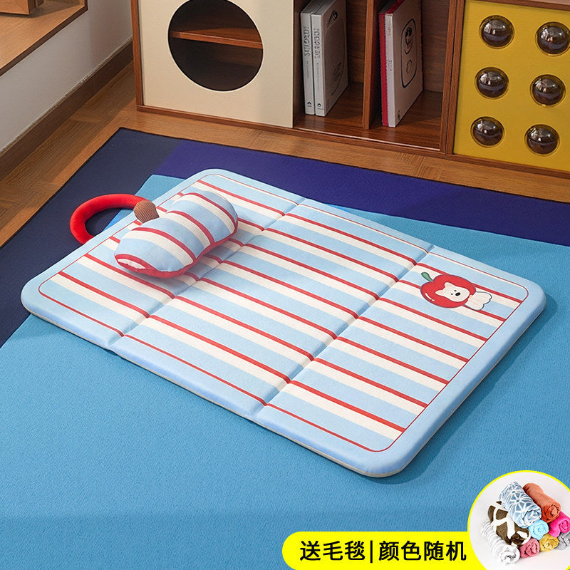 Cooling pet mat for dogs and cats in warm weather, alternative angle view