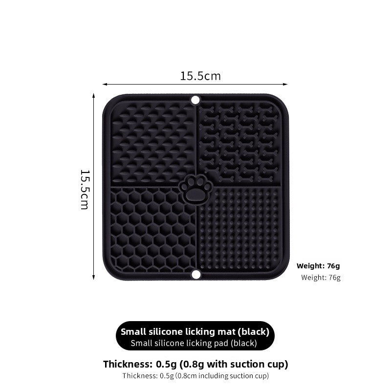 Silicone Slow Feeder Mat for Cats and Dogs