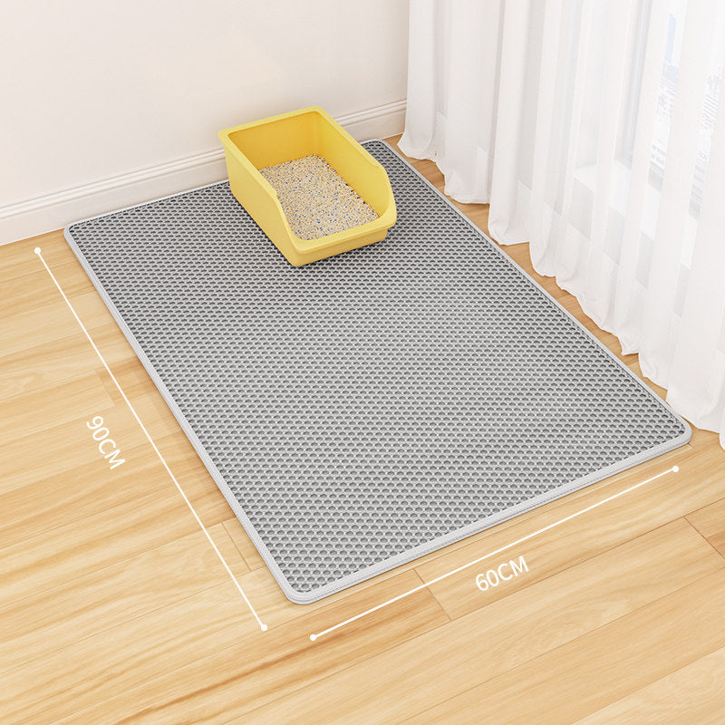 Anti-Slip Double Layer Cat Litter Control Mat
