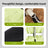 Anti-slip dog shoes with TPE soles and straps, product image 4