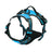 Escape-resistant reflective dog harness in black, product image 15