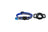 Reflective breakaway cat collar with silicone AirTag holder sleeve and bell, view 27