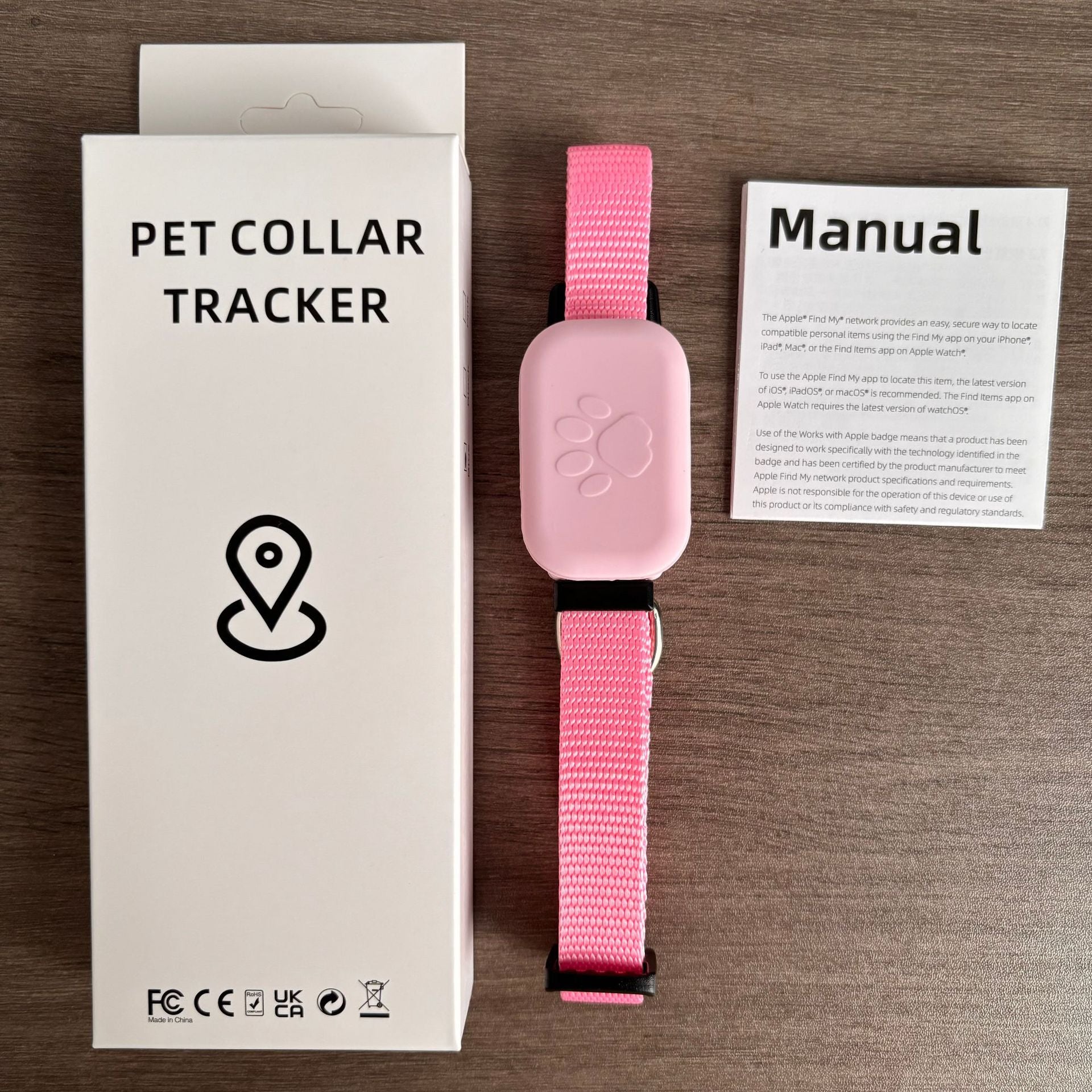 Small Bluetooth pet locator in silicone cover for collars, product image 8