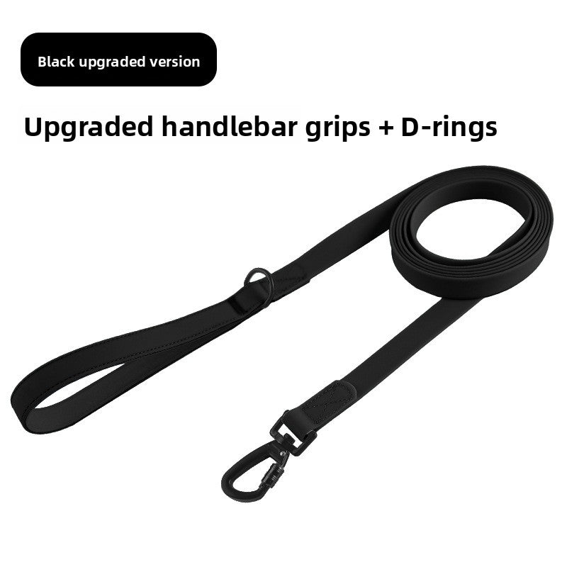 PVC waterproof dog walking lead, ideal for everyday use