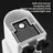 Multi function aquarium filter with oxygen and wave flow, view 4
