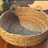 Woven cattail grass cat nest with cute cat ears, product image 7