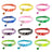 Elastic nylon cat collar with bell and paw print patch, product image 3