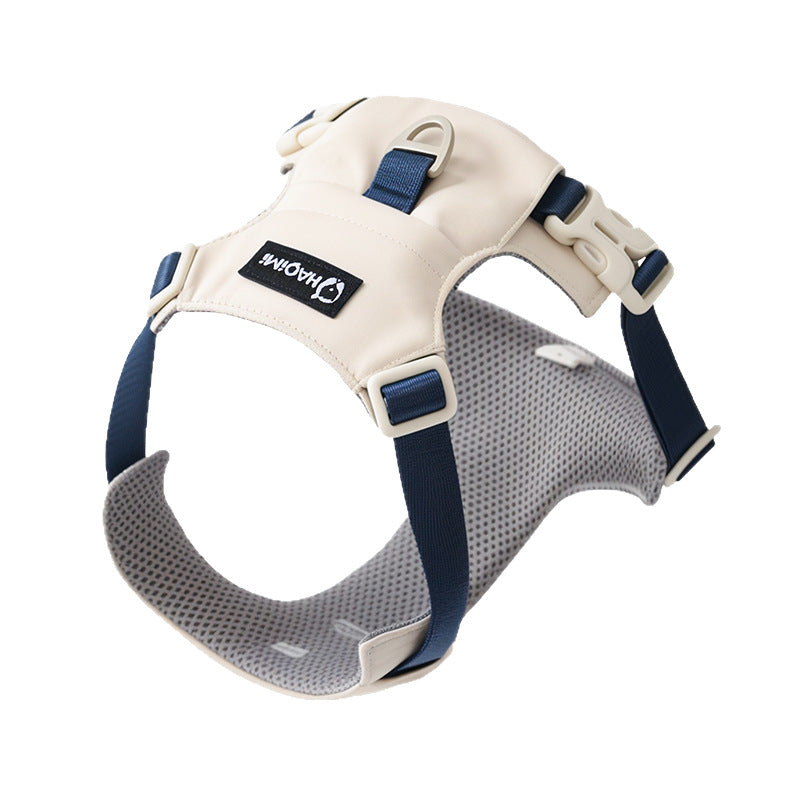 Water-resistant Oxford vest dog harness, main product photo