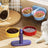 Height-adjustable raised cat food bowl, main product photo