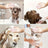 Silicone Dog Bath Brush with Shampoo Dispenser, Soft Massage Bristles