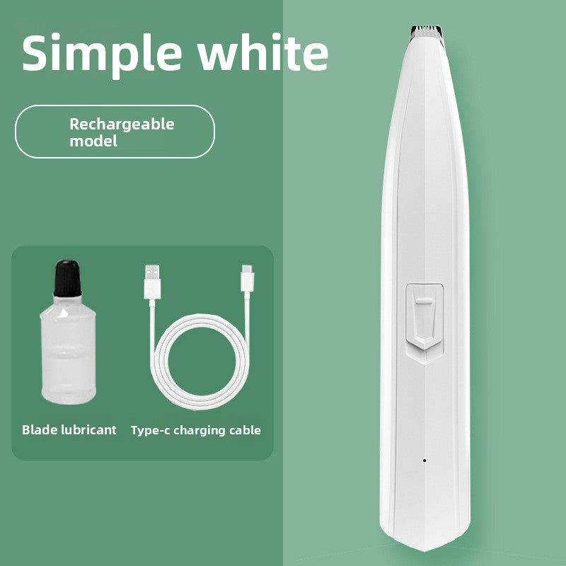 Mini Pet Paw Pad Trimmer, Cordless Quiet Hair Shaver