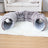 Plush PV fleece cat tunnel nest with removable cushion, view 2