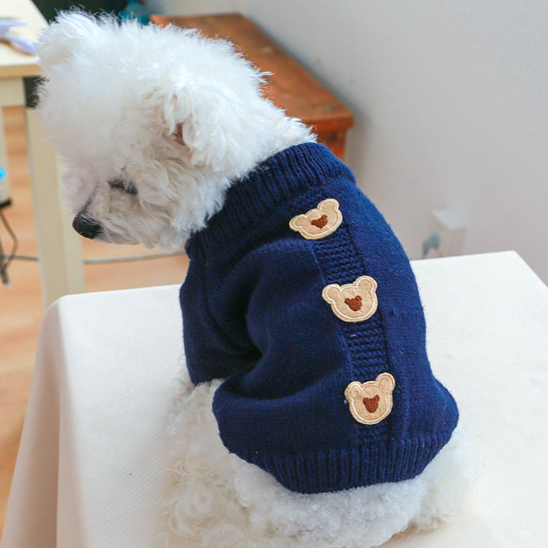 Wool knit jumper for dogs and cats, available in 19 styles, image 84