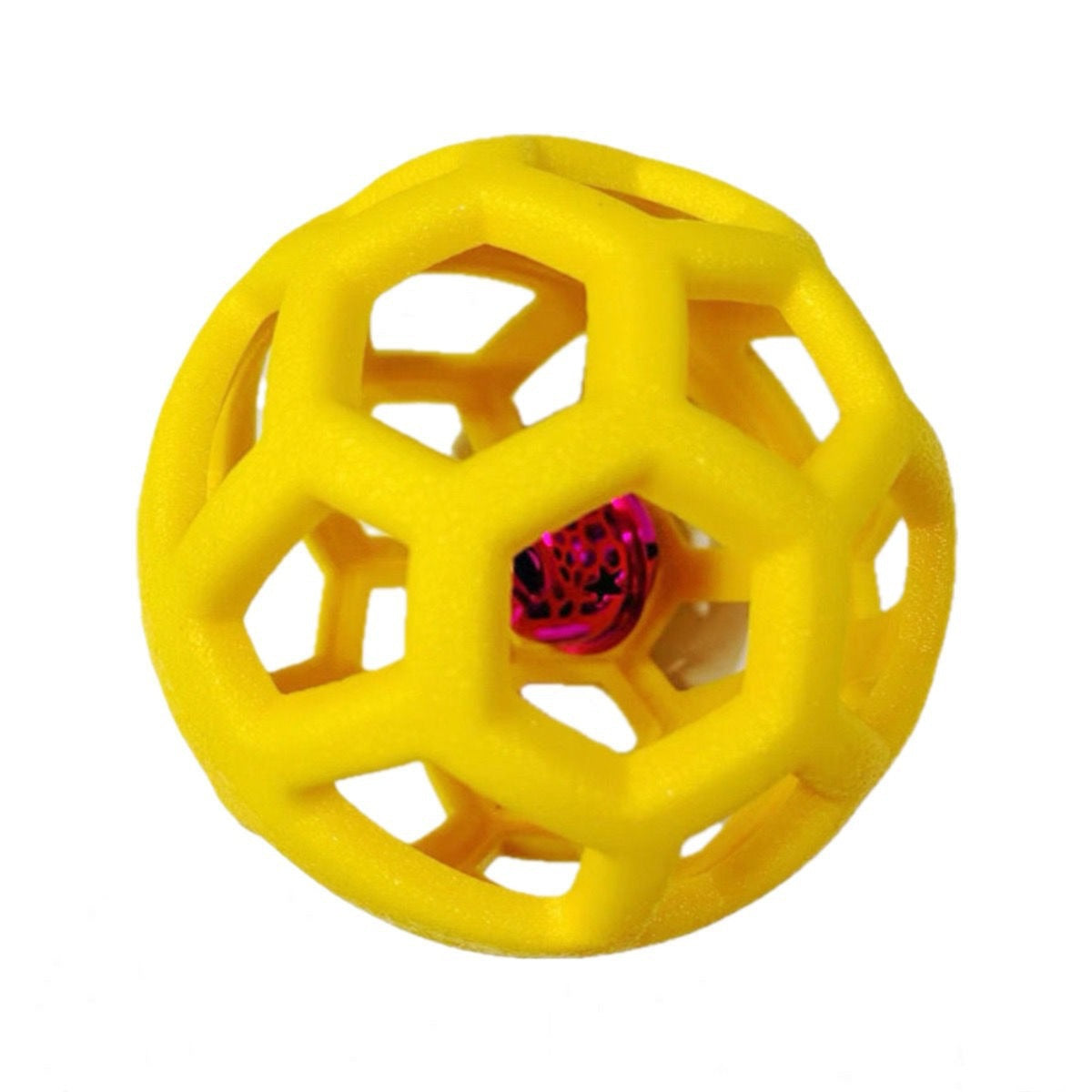 TPR dog chew ball with bell 9cm in four colours - photo 5