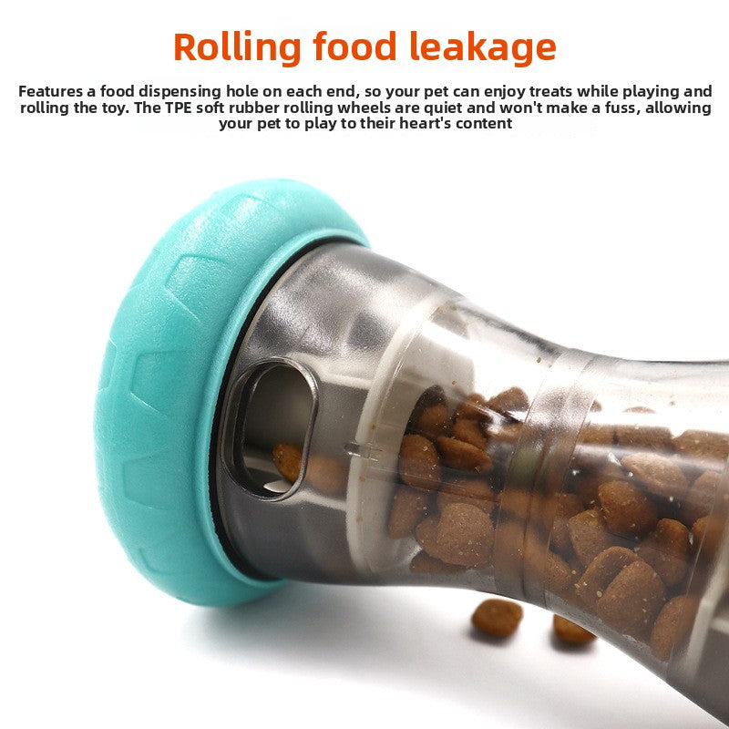Dumbbell treat dispensing dog toy from Pet Royale, photo 5 of 7