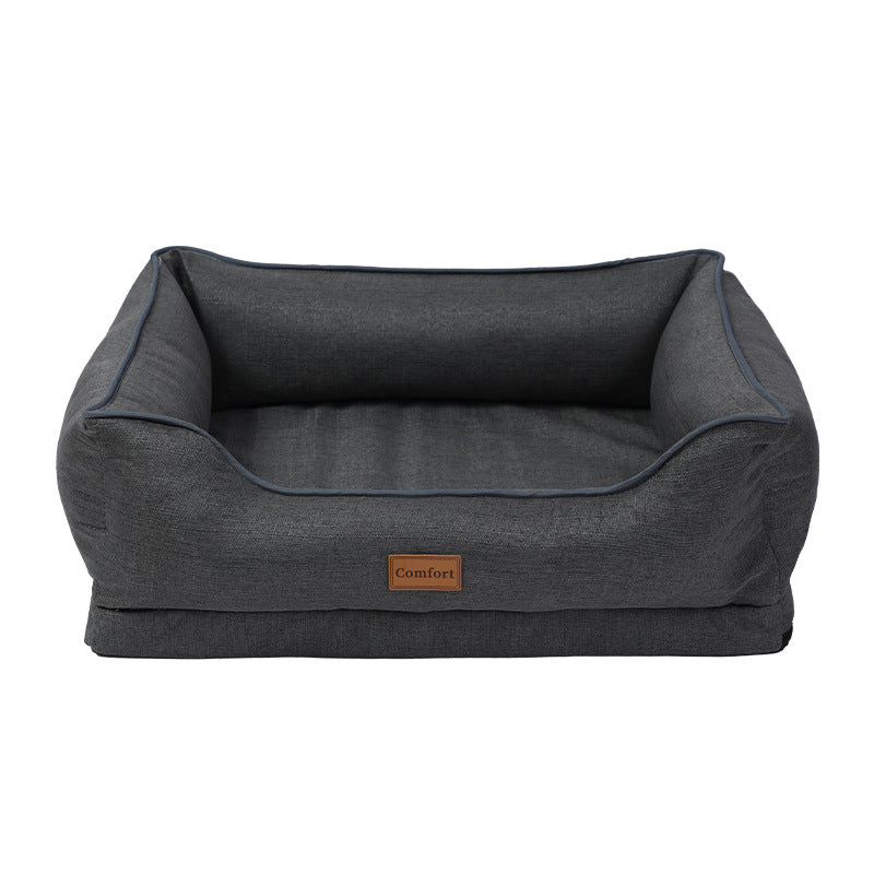 Warm pet bed with removable washable cover, photo 8 of 17