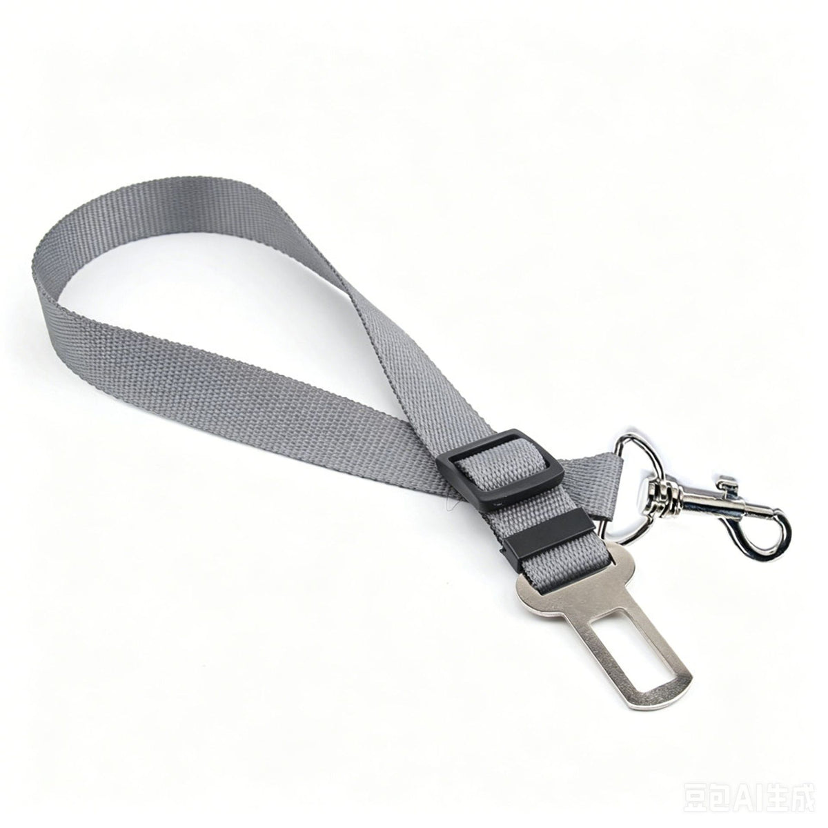 Adjustable dog car seat belt lead in 10 colour options