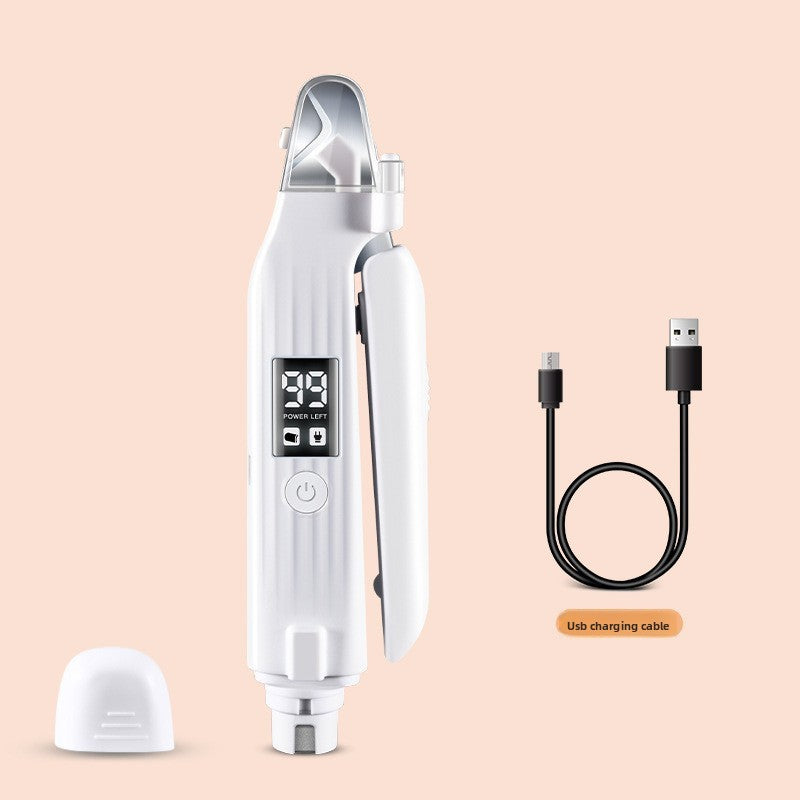 2-in-1 Electric Pet Nail Clipper and Grinder for Gentle Trims