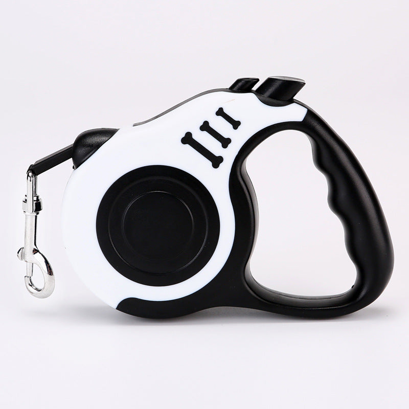 Retractable dog lead with bone print housing, product image 24