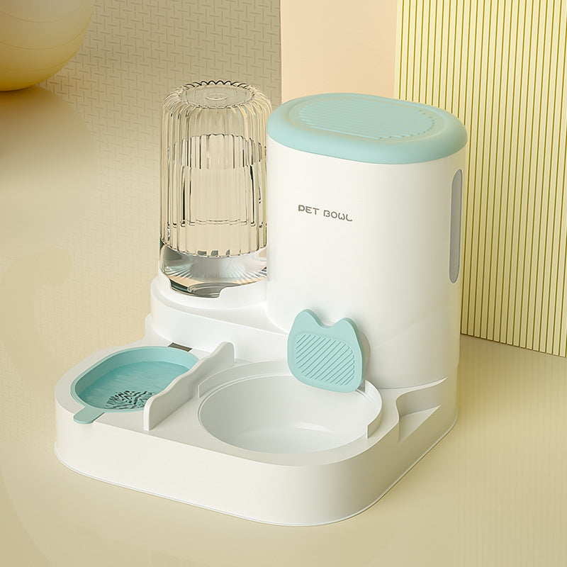 Automatic Pet Feeder and Waterer Bowl
