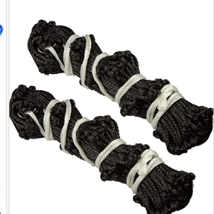 Slow Feeder Hay Net Bag for Rabbits and Small Animals with Small Holes, 36in or 40in