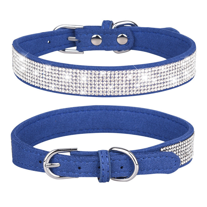 Sparkly rhinestone collar for cats and dogs, 7 sizes available