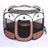 Foldable Oxford cloth pet playpen tent with mesh panels, product image 8