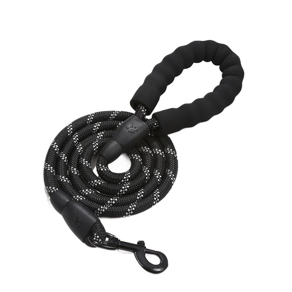 Everyday dog leads in eight bright colours with reflective thread