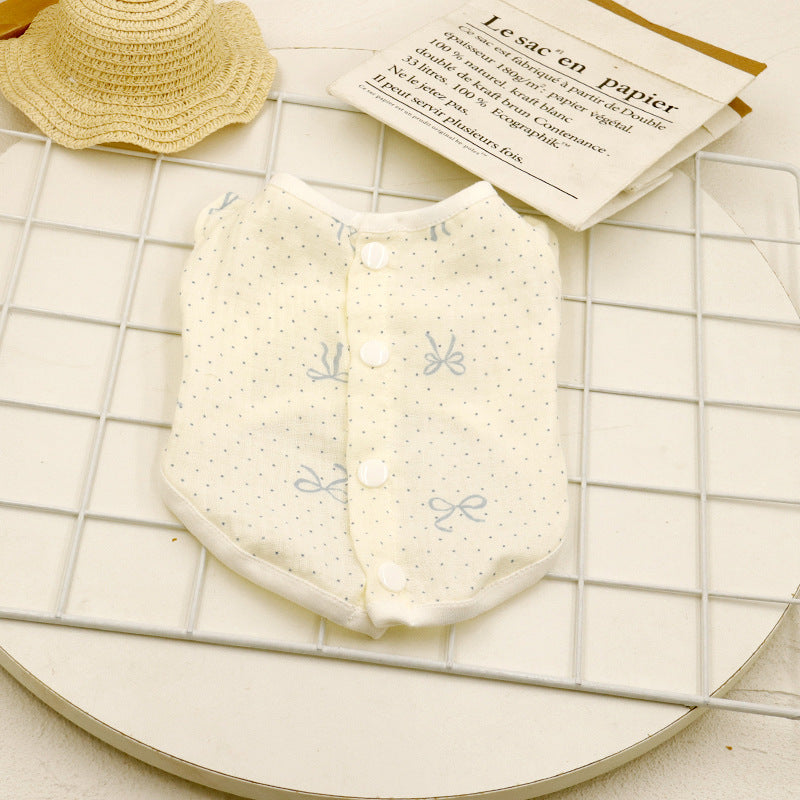 Crepe summer dog vest, available in 13 styles, image 46