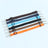Adjustable dog seat belt leads in thirteen colours