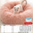 Grey thick velvet donut cat bed with plush padding, photo 25