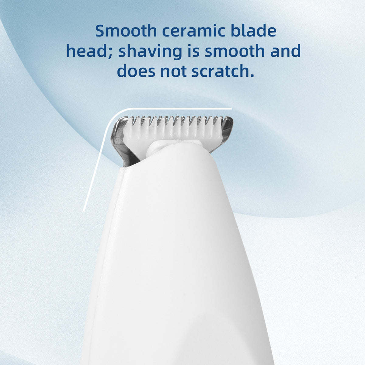 Ceramic Blade Pet Hair Clipper, Quiet Cordless Trimmer for Paws