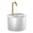 Automatic Ceramic Pet Water Fountain with Silent Pump and Filter Sponge for Cats