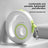 Round retractable pet lead for dogs and cats, main product photo
