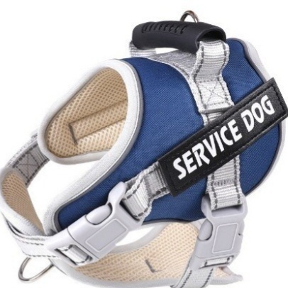 Reflective breathable mesh dog harness in 13 colour options