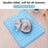 Blue ice silk pet cooling mat for cats and dogs, photo 3