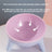 Anti-Tip Pet Feeding Bowl in Food-Grade PET Plastic with Ergonomic Design
