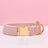 Soft velvet dog collar with metal buckle, available from Pet Royale UK