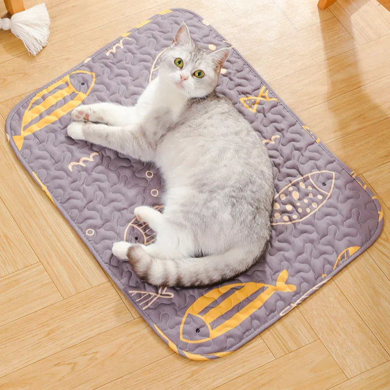 Soft printed washable pet mat for dogs and cats, photo 3 of 42