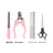 Quiet Electric Dog Grooming Clipper Kit with 8 Piece Accessory Set
