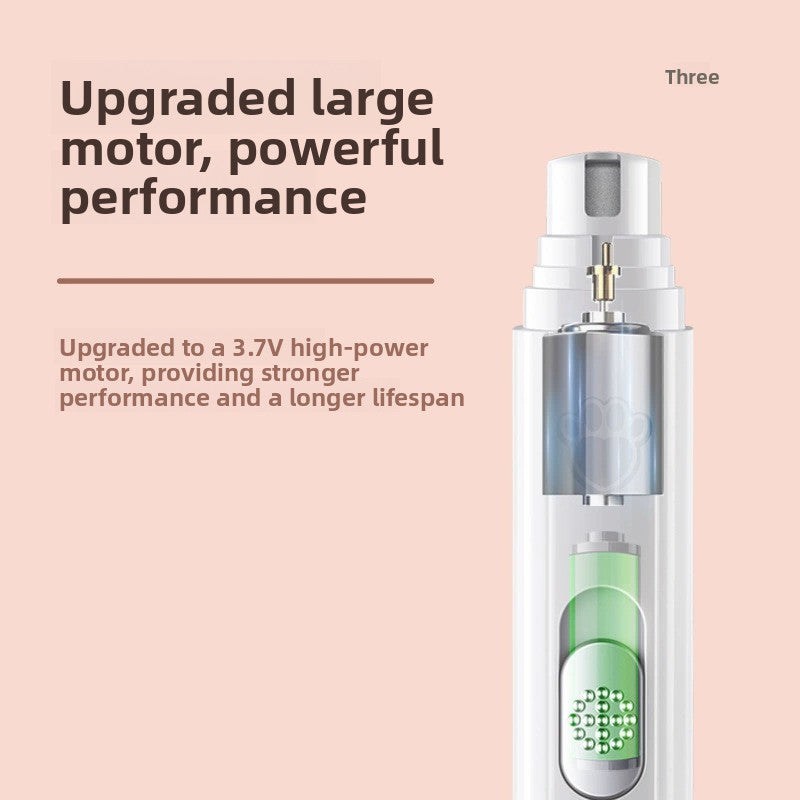 Electric Pet Nail Grinder for Dogs, Cats, Rabbits and Small Pets