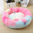 Plush donut pet bed for cats and small dogs, photo 67 of 80