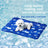 Cool-touch pet cooling mat with ice bear print, product image 2