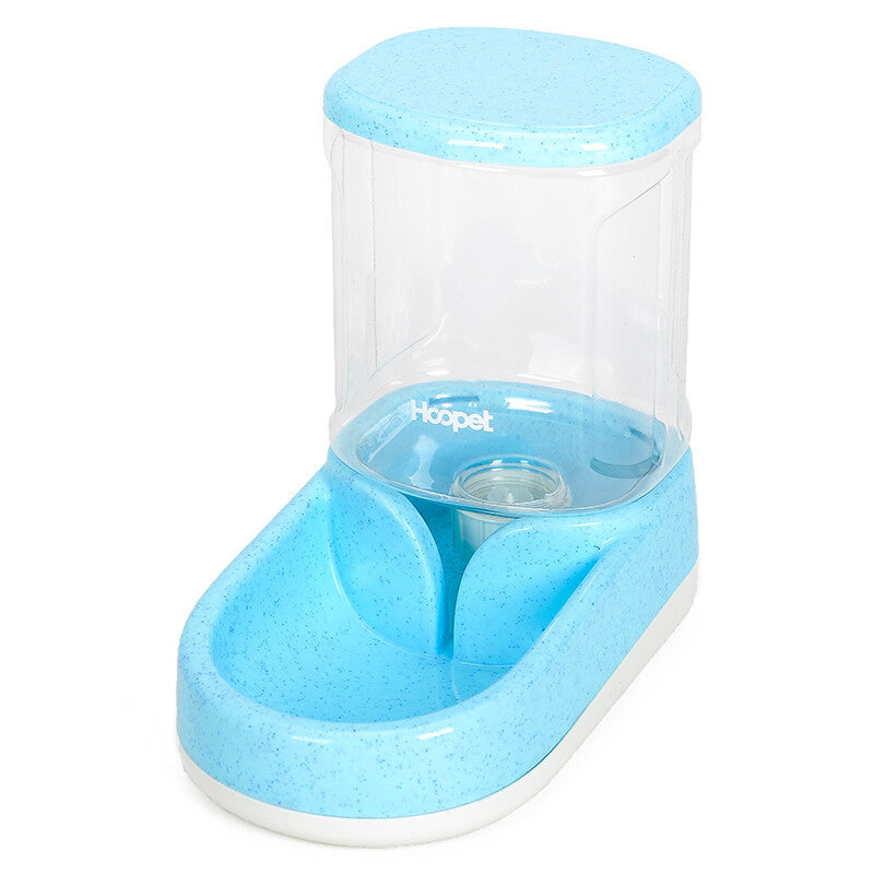 Gravity-Fed Automatic Pet Water Dispenser and Food Feeder Set, 3500ml Large Capacity