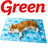 Self cooling gel mat for dogs and cats, green or blue, view 8 of 11
