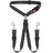 Elastic dog car safety lead in 7 colour options