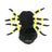 Funny spider Halloween costume for dogs and cats in Spider, showing size and shape